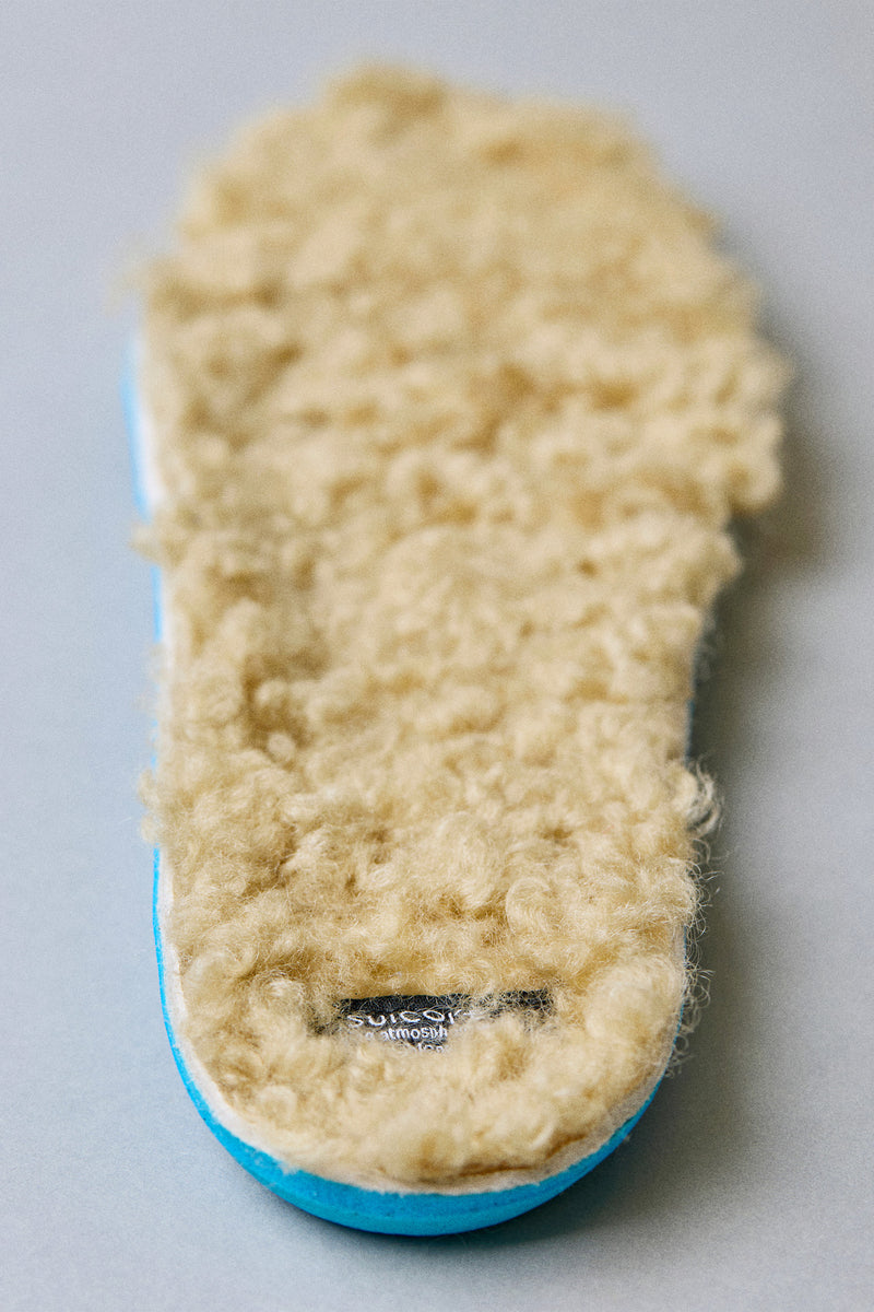 SOFT STEP insole + Curly mouton shearling