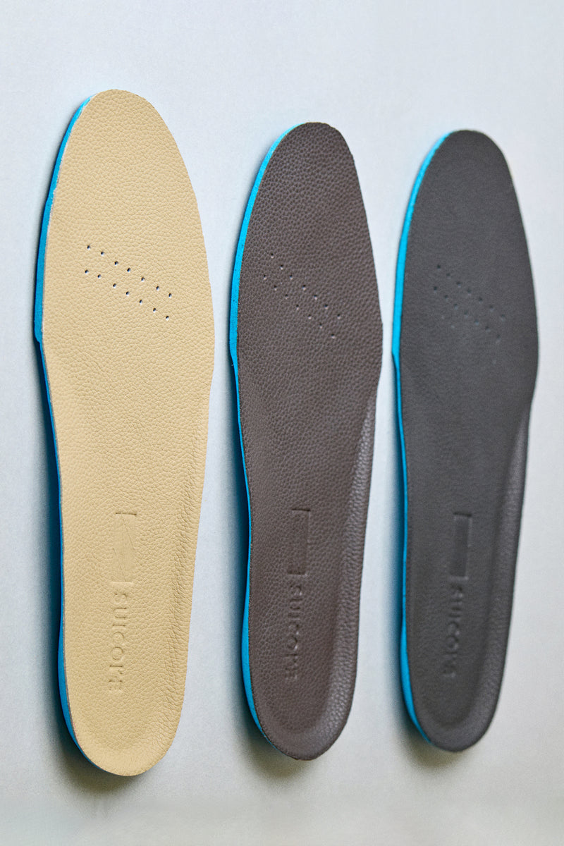 SOFT STEP insole + Grain leather